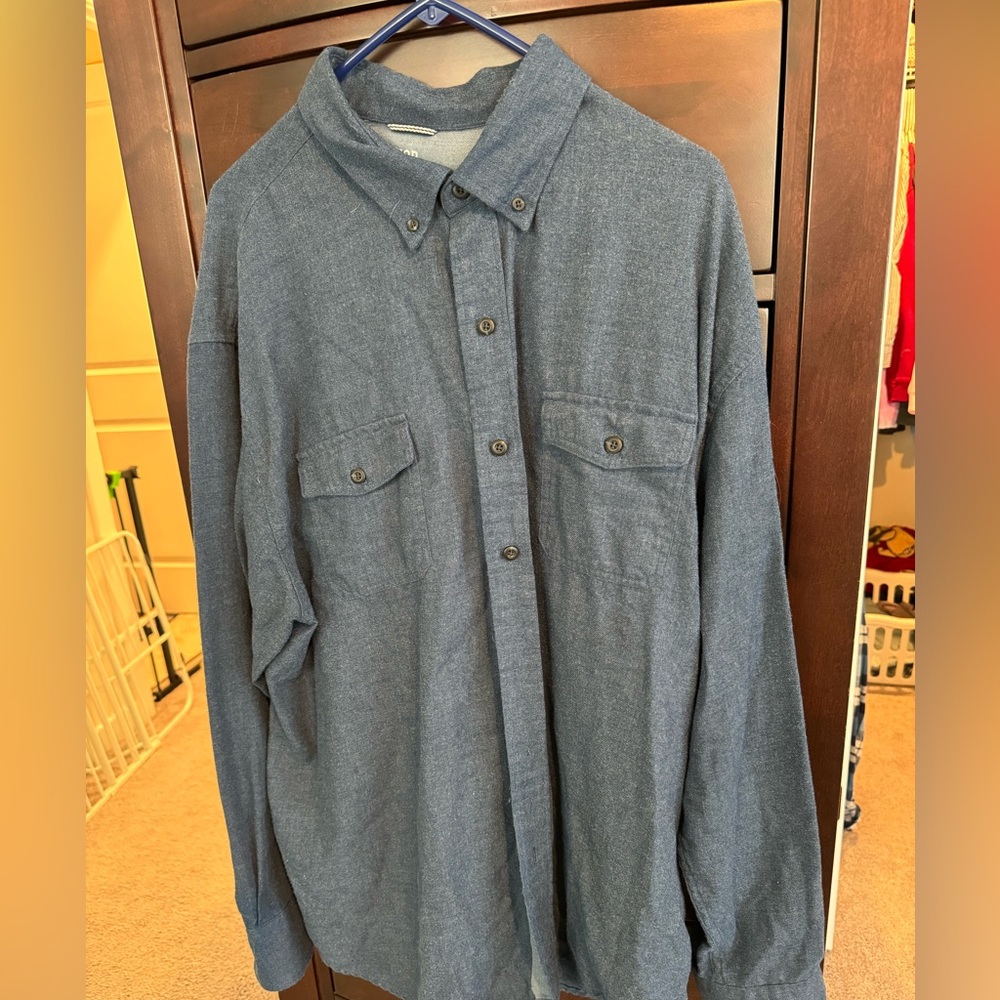 Men’s xxl button down IZOD flannel